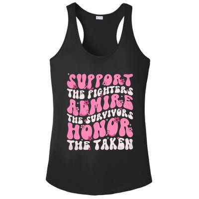 Support The Fighters Admire The Survivors Honor The Taken Ladies PosiCharge Competitor Racerback Tank