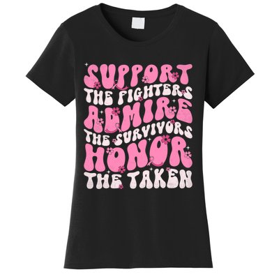 Support The Fighters Admire The Survivors Honor The Taken Women's T-Shirt