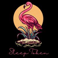 Sleep Token Flamingo Vibes  Take Me Back To Eden Backpack