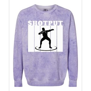 Shotput Thrower - For Track and Field Throwers  Colorblast Crewneck Sweatshirt