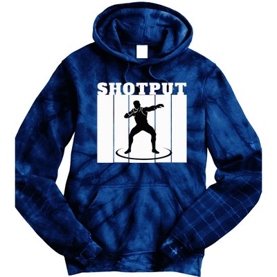 Shotput Thrower - For Track and Field Throwers  Tie Dye Hoodie