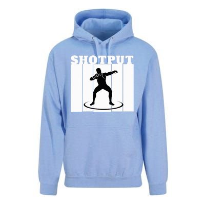 Shotput Thrower - For Track and Field Throwers  Unisex Surf Hoodie