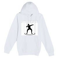 Shotput Thrower - For Track and Field Throwers  Premium Pullover Hoodie