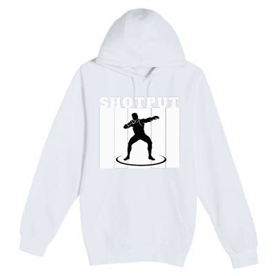 Shotput Thrower - For Track and Field Throwers  Premium Pullover Hoodie