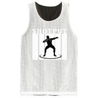 Shotput Thrower - For Track and Field Throwers  Mesh Reversible Basketball Jersey Tank