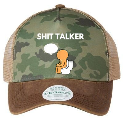 Shit Talker Funny Legacy Tie Dye Trucker Hat