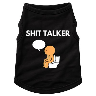 Shit Talker Funny Doggie Tank
