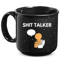 Shit Talker Funny 15oz Campfire Ceramic Mug