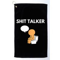Shit Talker Funny Golf Towel