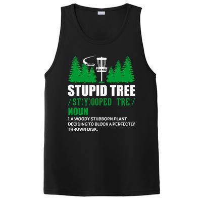 Stupid Tree Funny Disk Golf Definition Golfing PosiCharge Competitor Tank