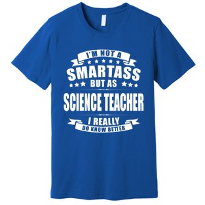 Science Teacher Funny Personalized Gift Funny Gift Premium T-Shirt