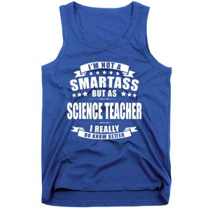 Science Teacher Funny Personalized Gift Funny Gift Tank Top