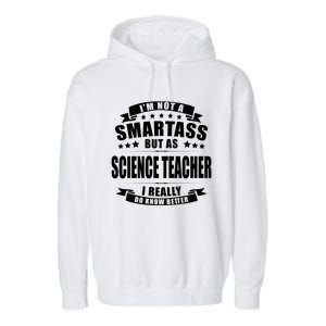 Science Teacher Funny Personalized Gift Funny Gift Garment-Dyed Fleece Hoodie