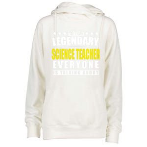 Science Teacher Funny Personalized Gift Cute Gift Womens Funnel Neck Pullover Hood