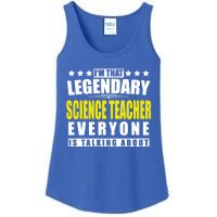 Science Teacher Funny Personalized Gift Cute Gift Ladies Essential Tank