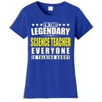 Science Teacher Funny Personalized Gift Cute Gift Women's T-Shirt