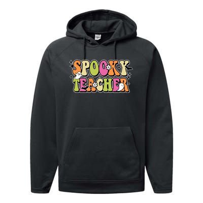 Spooky Teacher Festive Halloween Cute Performance Fleece Hoodie