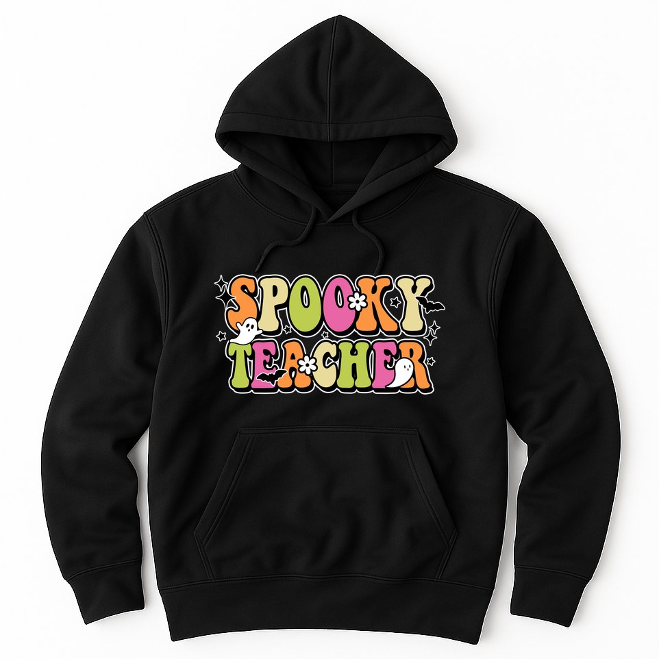 Spooky Teacher Festive Halloween Cute Hoodie