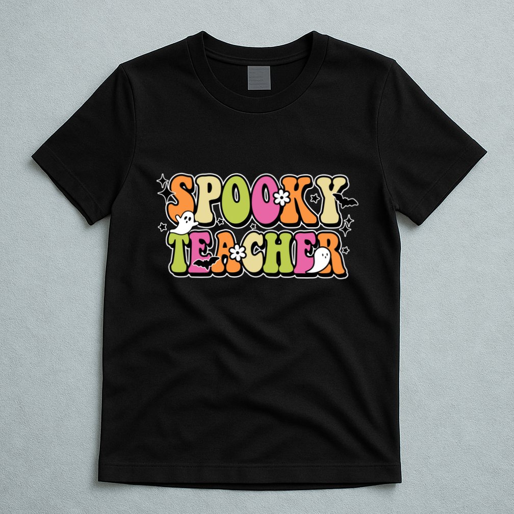 Spooky Teacher Festive Halloween Cute T-Shirt