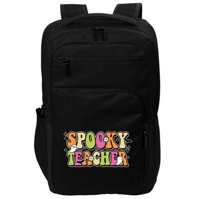 Spooky Teacher Festive Halloween Cute Impact Tech Backpack