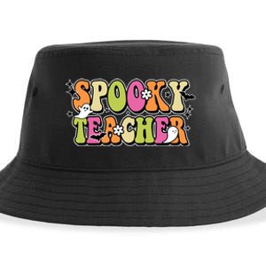 Spooky Teacher Festive Halloween Cute Sustainable Bucket Hat