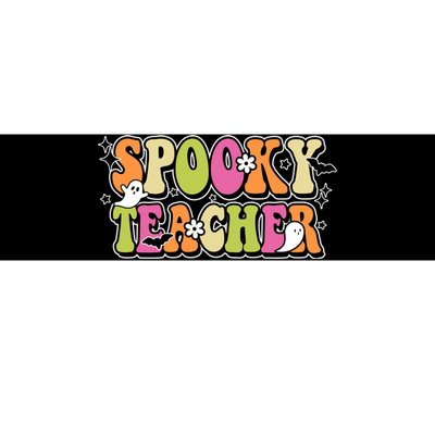 Spooky Teacher Festive Halloween Cute Bumper Sticker