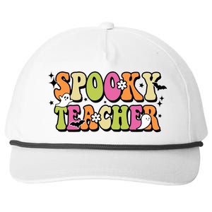 Spooky Teacher Festive Halloween Cute Snapback Five-Panel Rope Hat