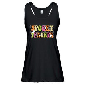 Spooky Teacher Festive Halloween Cute Ladies Essential Flowy Tank