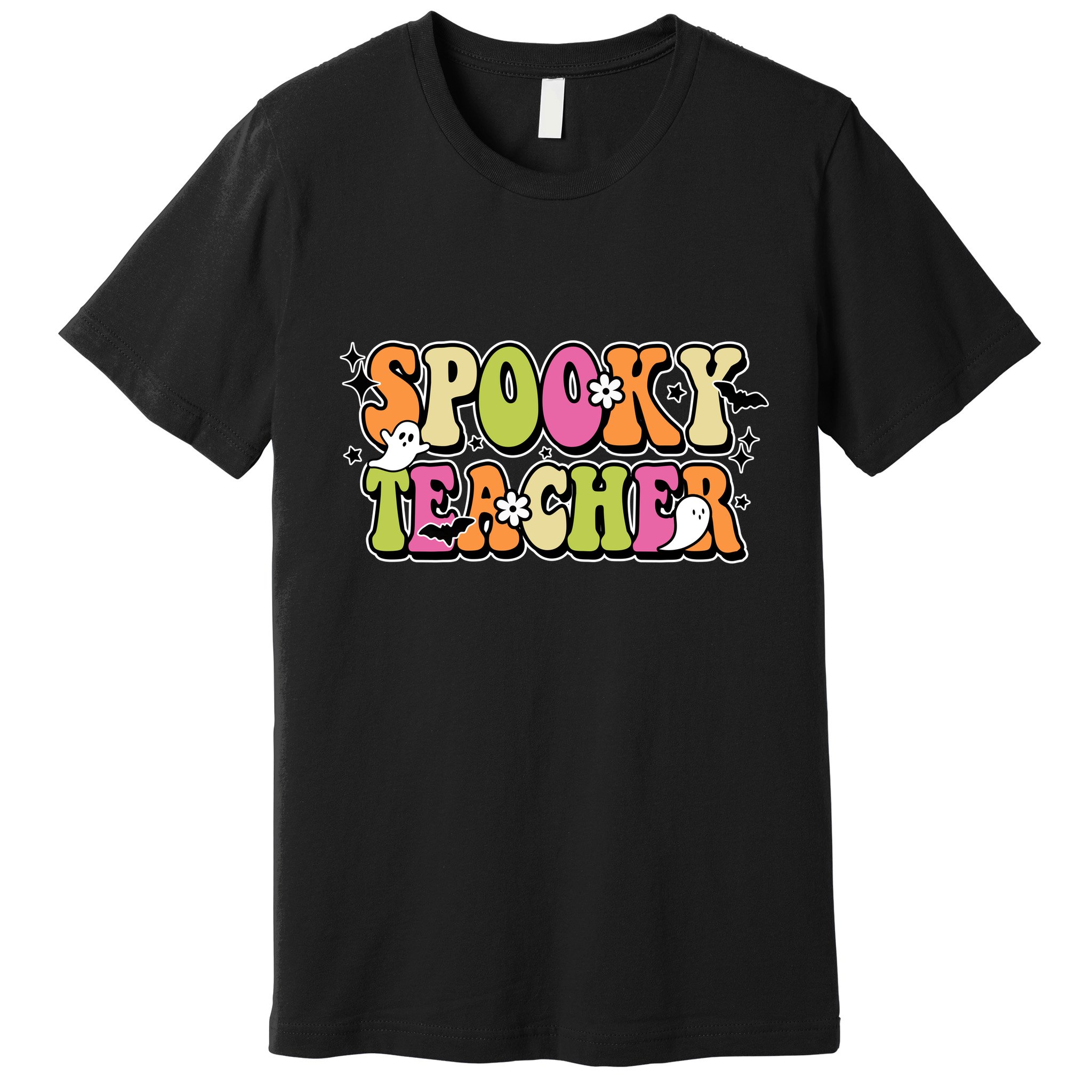 Spooky Teacher Festive Halloween Cute Premium T-Shirt