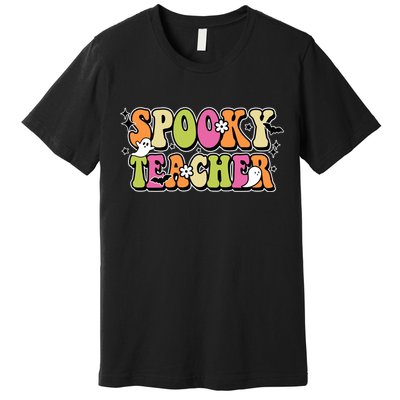 Spooky Teacher Festive Halloween Cute Premium T-Shirt