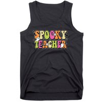 Spooky Teacher Festive Halloween Cute Tank Top