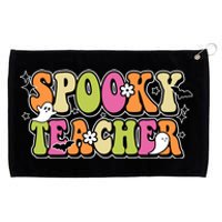 Spooky Teacher Festive Halloween Cute Grommeted Golf Towel