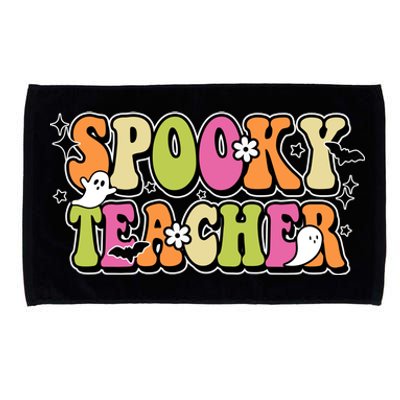 Spooky Teacher Festive Halloween Cute Microfiber Hand Towel