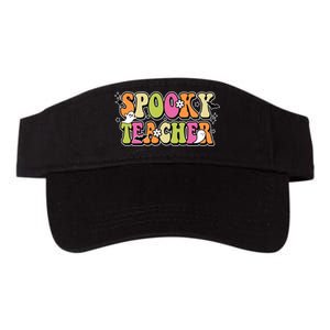 Spooky Teacher Festive Halloween Cute Valucap Bio-Washed Visor