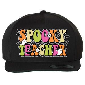 Spooky Teacher Festive Halloween Cute Wool Snapback Cap