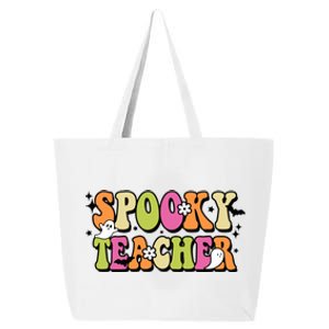 Spooky Teacher Festive Halloween Cute 25L Jumbo Tote