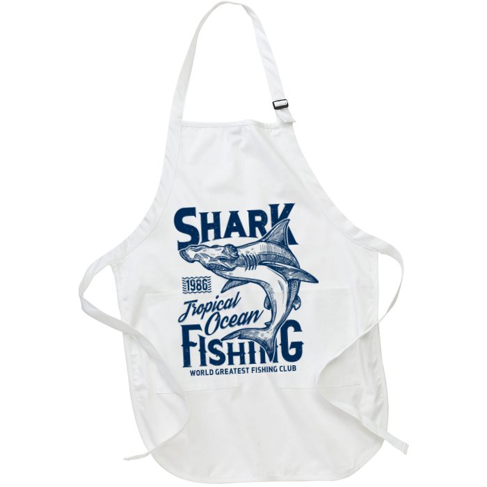 Shark Tropical Fishing World Greatest Fishing Club Apron