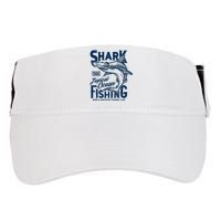 Shark Tropical Fishing World Greatest Fishing Club Adult Drive Performance Visor