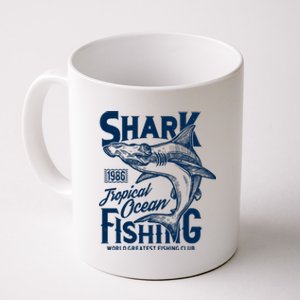 Shark Tropical Fishing World Greatest Fishing Club Coffee Mug