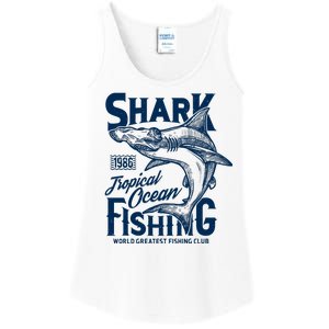 Shark Tropical Fishing World Greatest Fishing Club Ladies Essential Tank