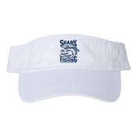 Shark Tropical Fishing World Greatest Fishing Club Valucap Bio-Washed Visor