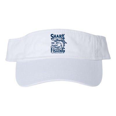 Shark Tropical Fishing World Greatest Fishing Club Valucap Bio-Washed Visor