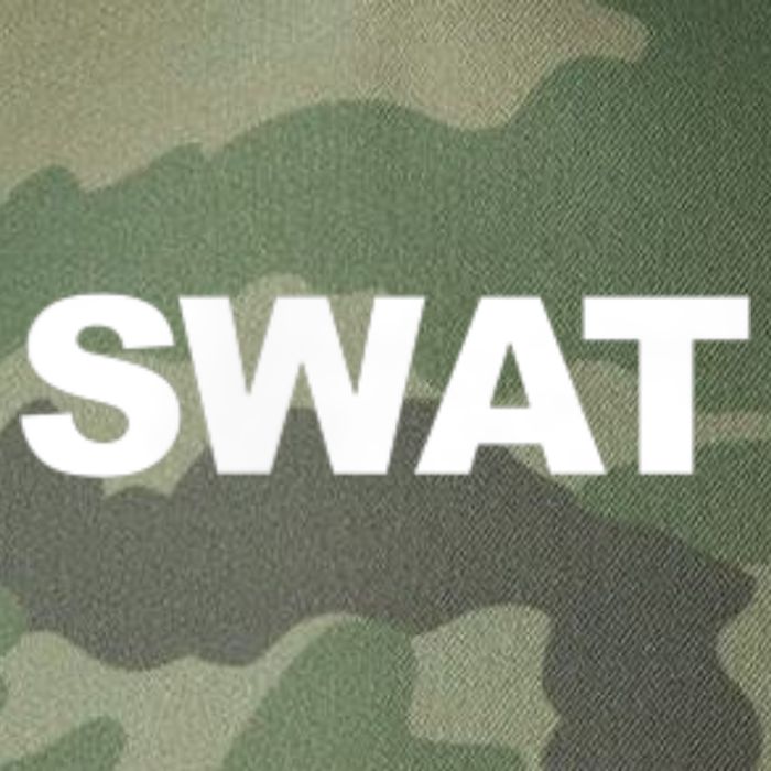 SWAT Team Front Back Print SWAT Team Legacy Tie Dye Trucker Hat