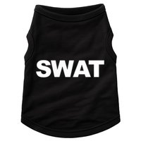 SWAT Team Front Back Print SWAT Team Doggie Tank