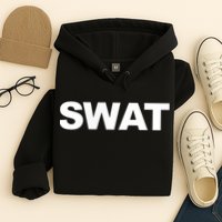 SWAT Team Front Back Print SWAT Team Hoodie