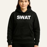 SWAT Team Front Back Print SWAT Team Hoodie