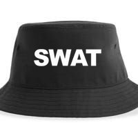 SWAT Team Front Back Print SWAT Team Sustainable Bucket Hat