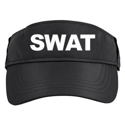 SWAT Team Front Back Print SWAT Team Adult Drive Performance Visor