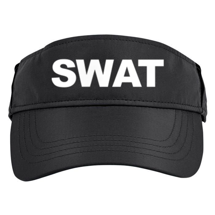 SWAT Team Front Back Print SWAT Team Adult Drive Performance Visor
