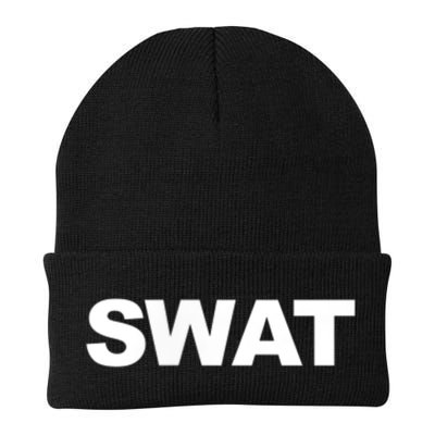 SWAT Team Front Back Print SWAT Team Beanie
